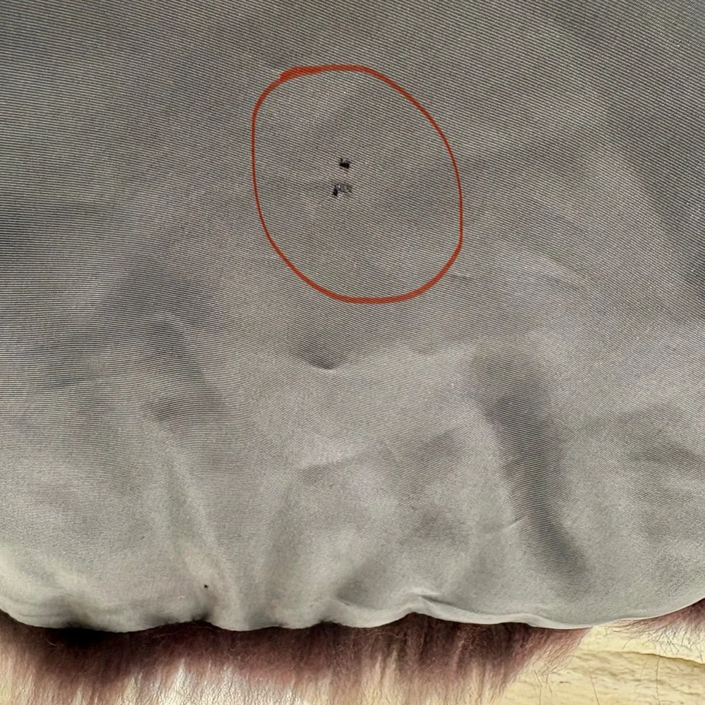 Claralura Original 50’s vintage  Black Cape with Fox Fur Trim one size fits most - Picture 7 of 8